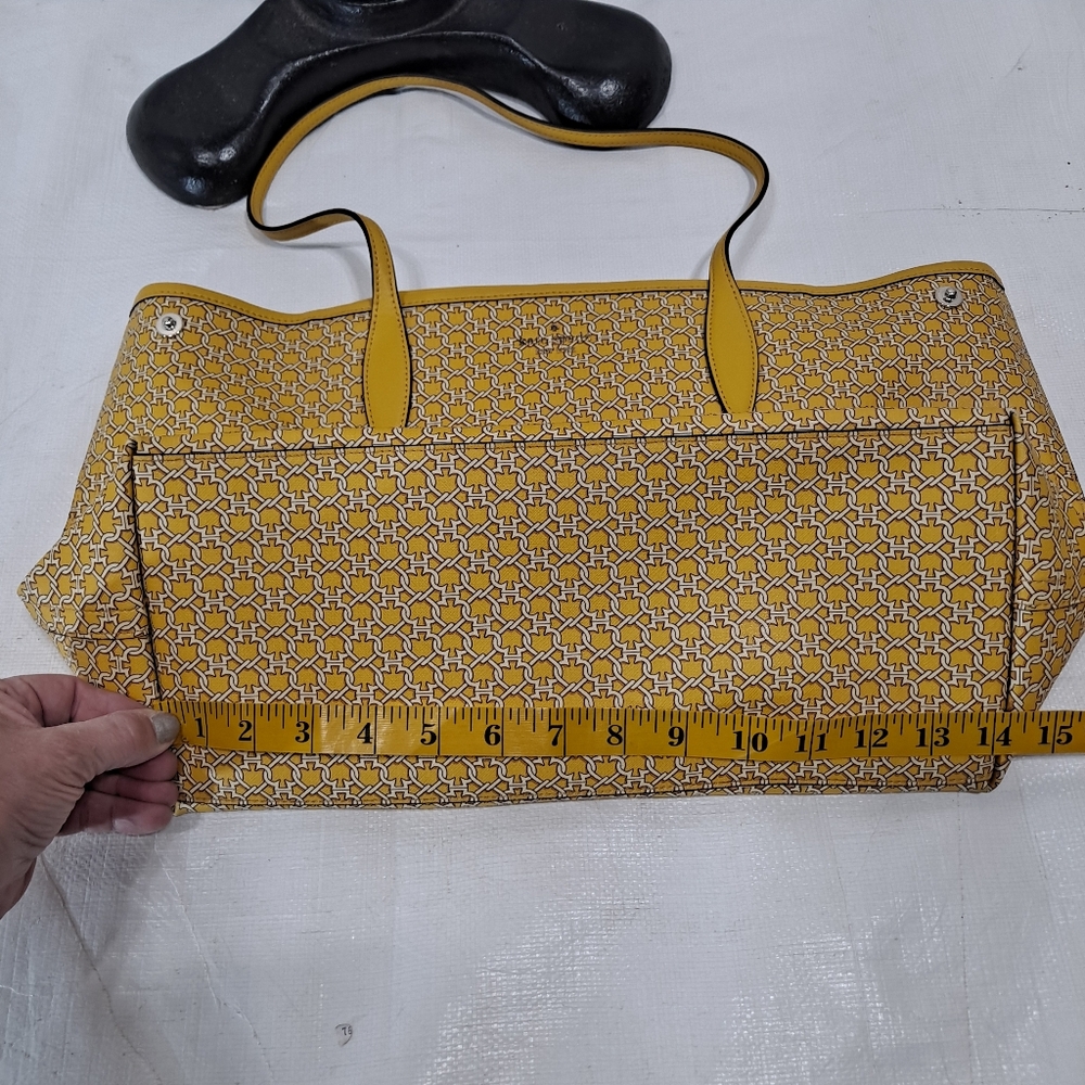Kate Spade New York Yellow Link Tote - Picture 12 of 16